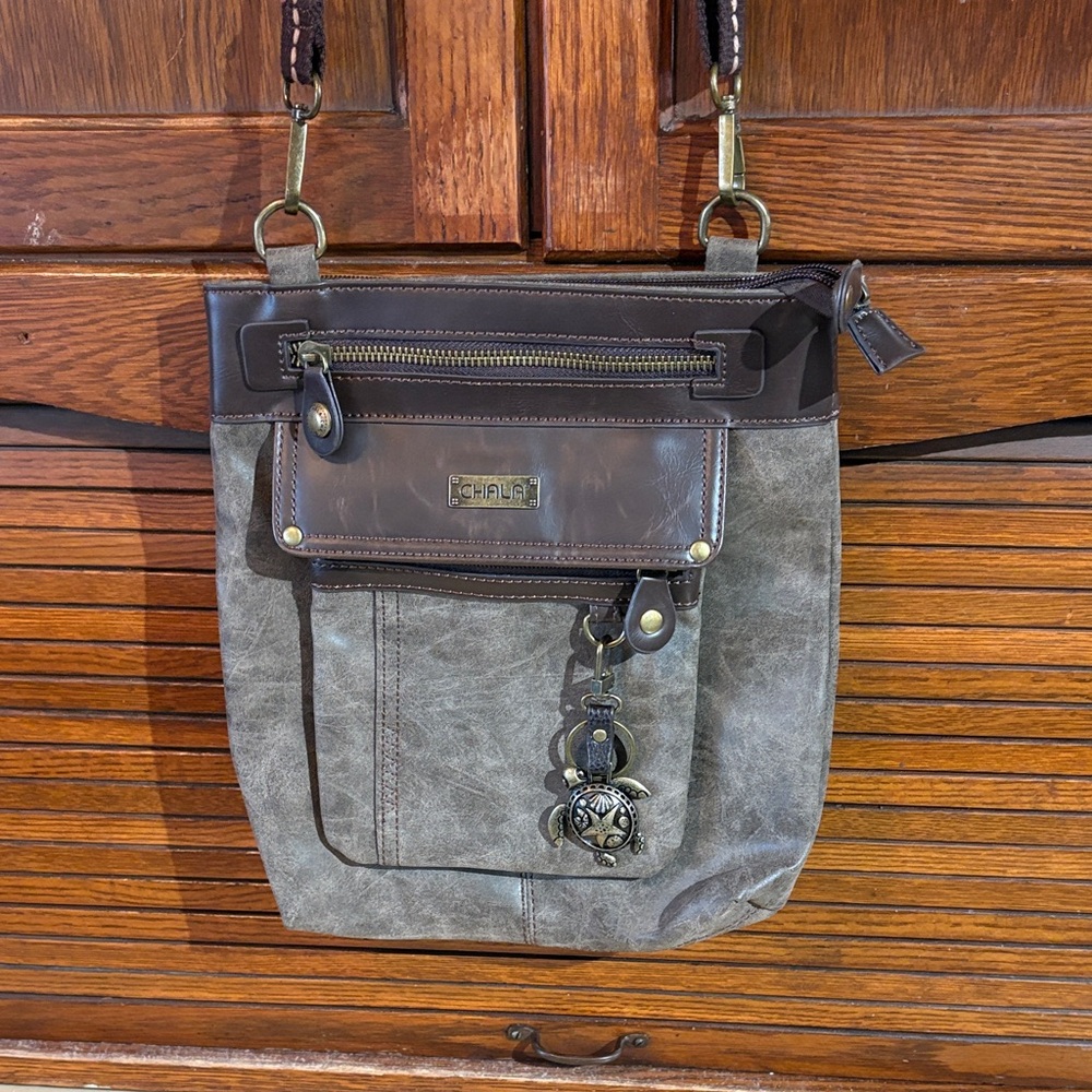 Brown Crossbody Bag CHALA